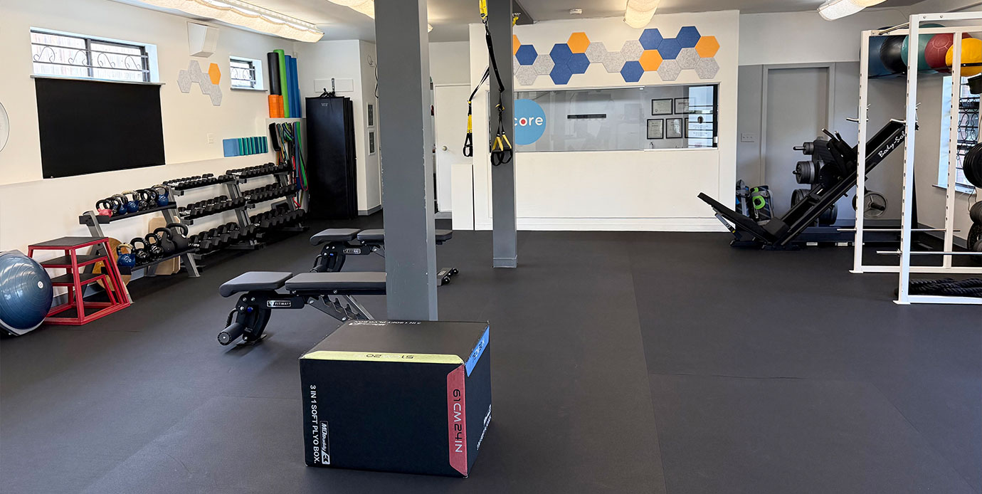 gym-1 gym equipment at core personal fitness