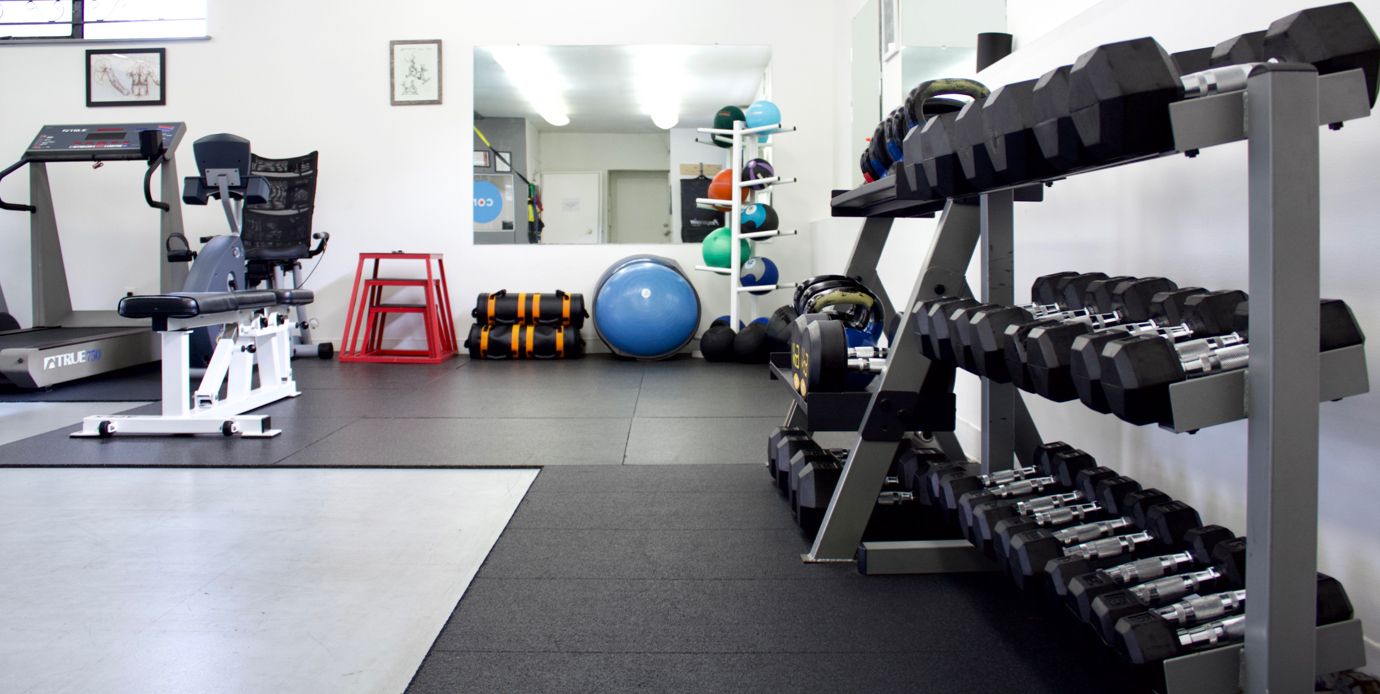 gym equipment at core personal fitness