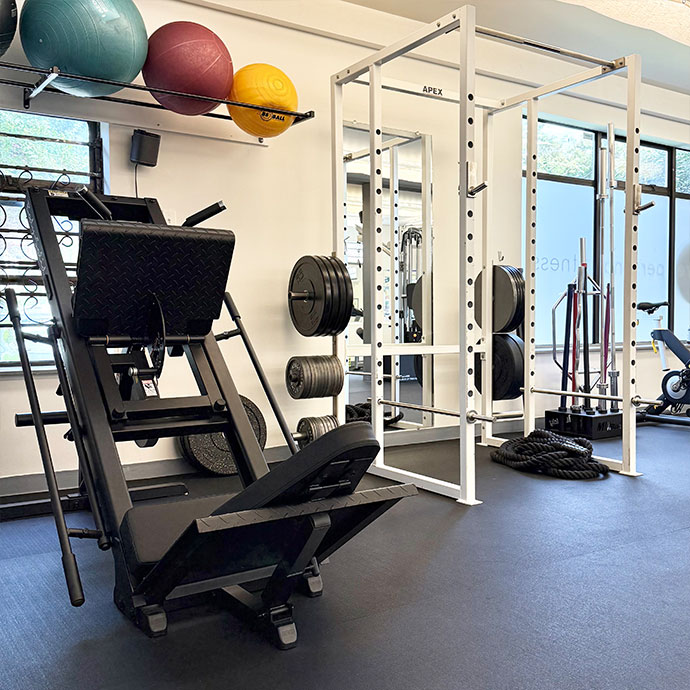 sq_studio interior of core fitness gym